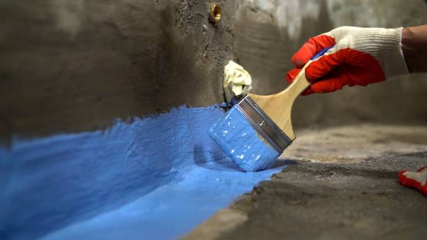 Commercial Basement Waterproofing project at a Norwich, NY business property by SJ Waterproofing Pros